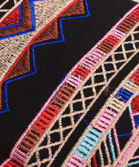 Ethnic Embroidered Military Jacket